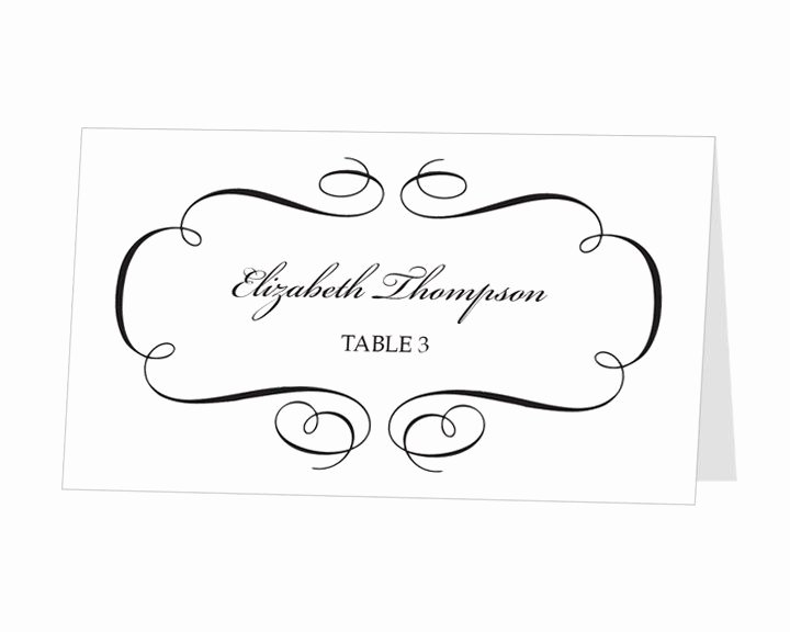 Place Cards Template for Word Fresh Avery Place Card Template Instant Download Escort Card