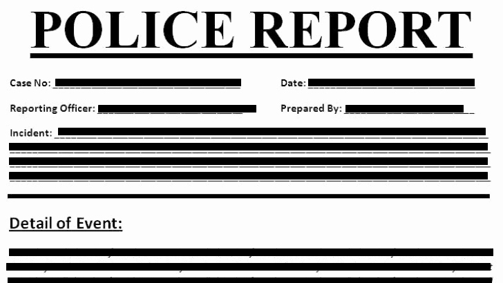 Police Arrest Report Template Lovely 7 Police Report Templates Word Excel Pdf formats
