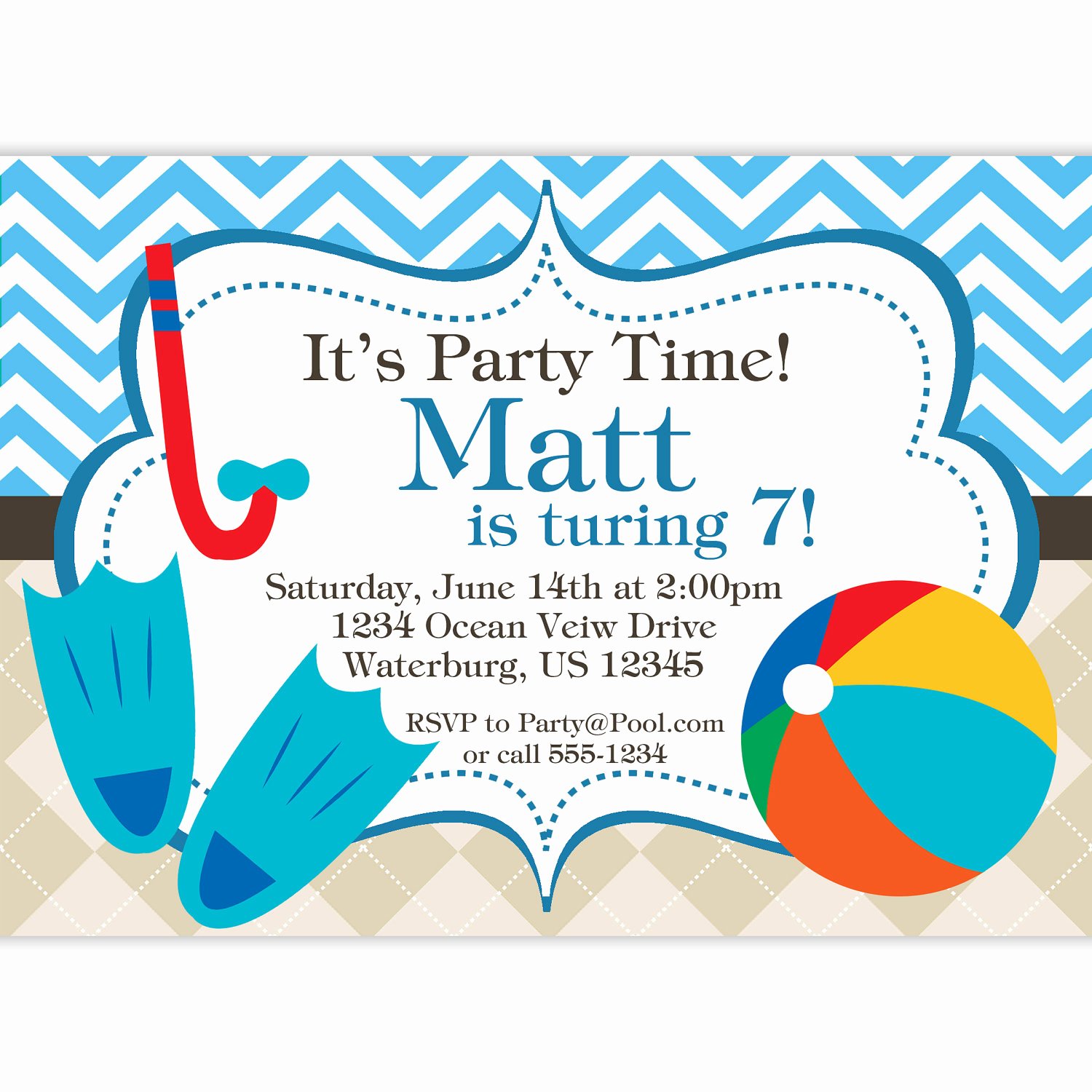 Pool Party Invitations Free Printable New Free Printable Birthday Pool Party Invitations