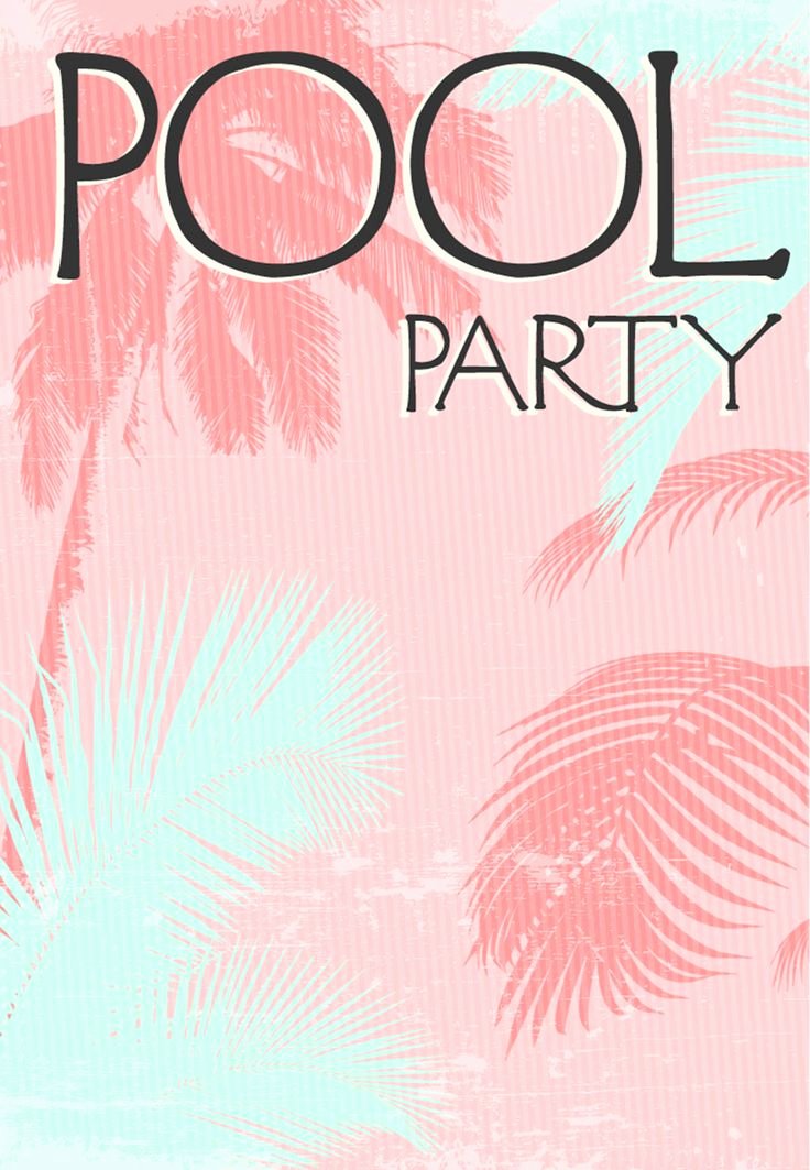 Pool Party Invite Template Free Beautiful Best 25 Summer Party Invites Ideas On Pinterest