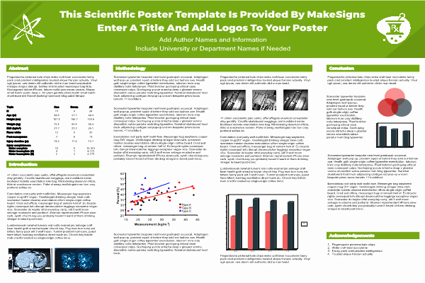 Powerpoint Research Poster Template Beautiful Scientfic Poster Powerpoint Templates