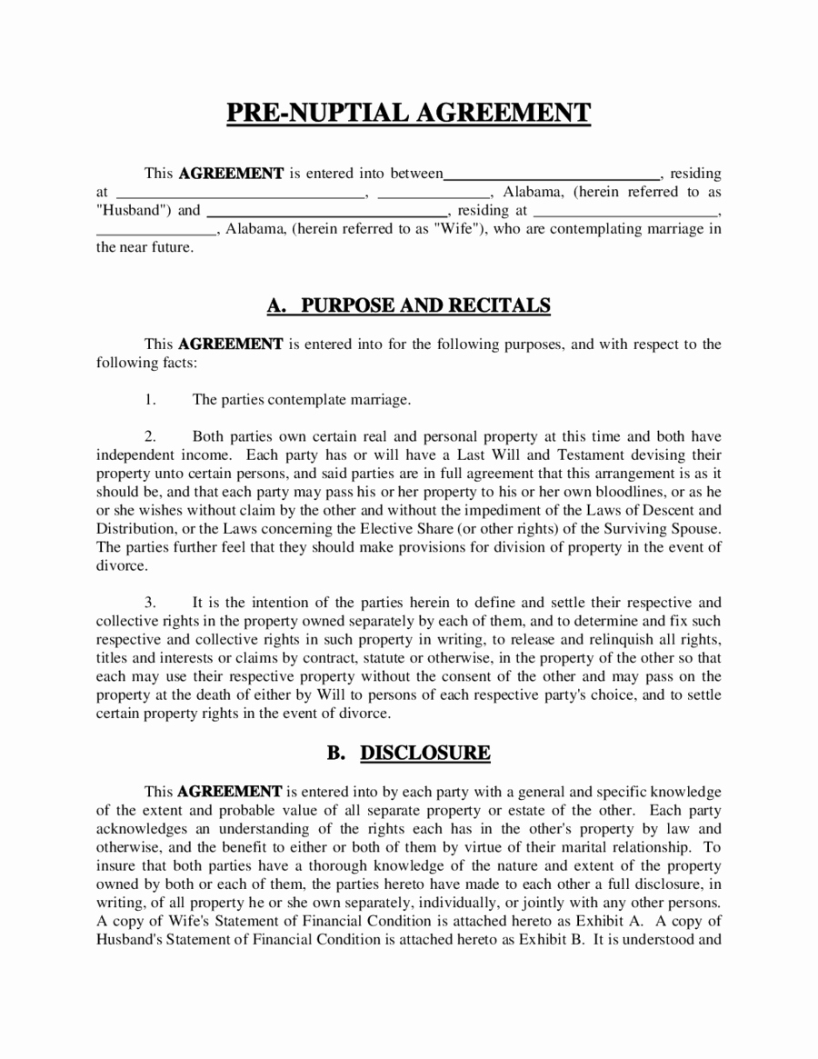 Prenuptial Agreement Massachusetts Sample Elegant Prenuptial Agreement Sample form Edit Fill Sign Line