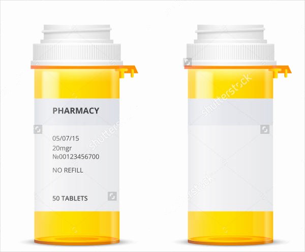 Prescription Pill Bottle Label Template Beautiful 6 Pill Bottle Label Templates Word Apple Pages Google