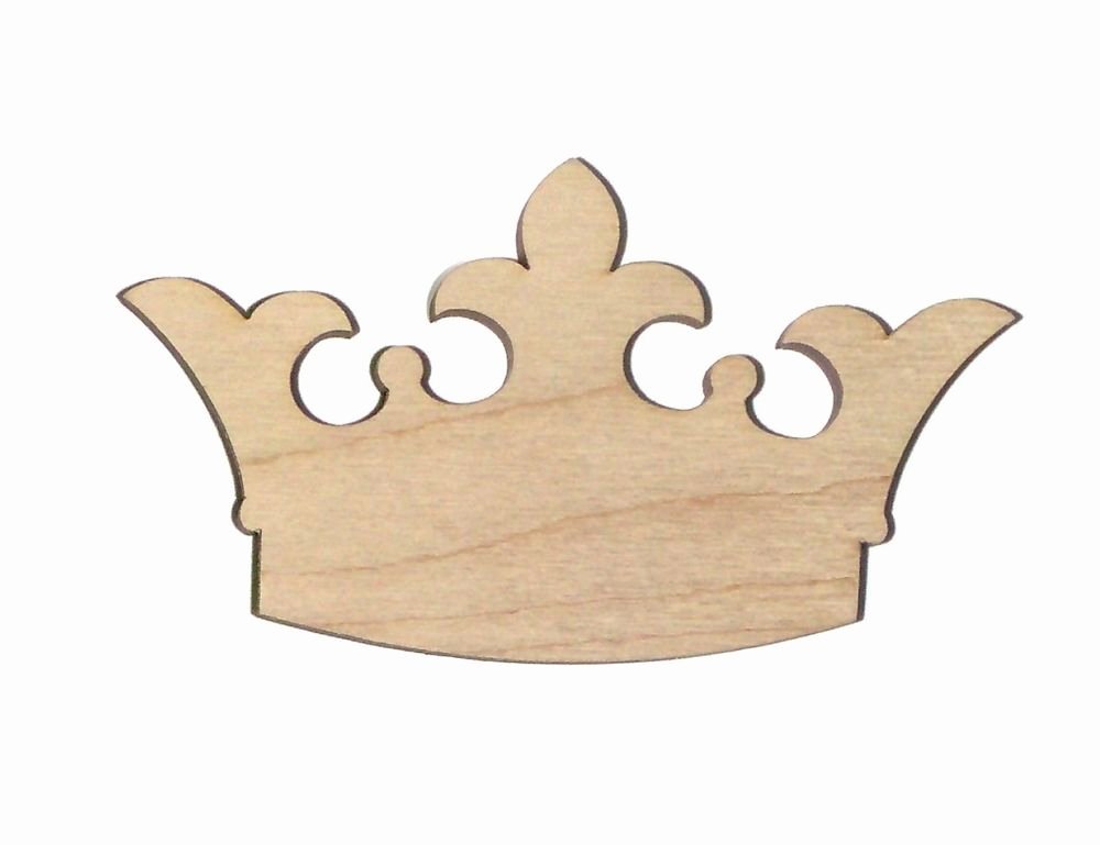 Princess Crown Cut Out Unique Princess Crown Unfinished Wood Shape Cut Out C250 Crafts