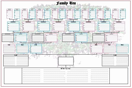 Print Family Tree Chart Luxury Free Family Tree Chart Templates Geneology