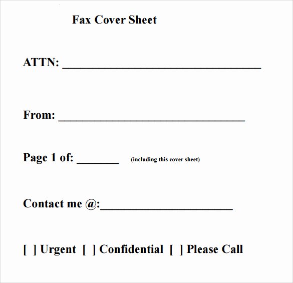 Print Fax Cover Sheet Fresh Download Fax Cover Sheet Templates Pdf Printable