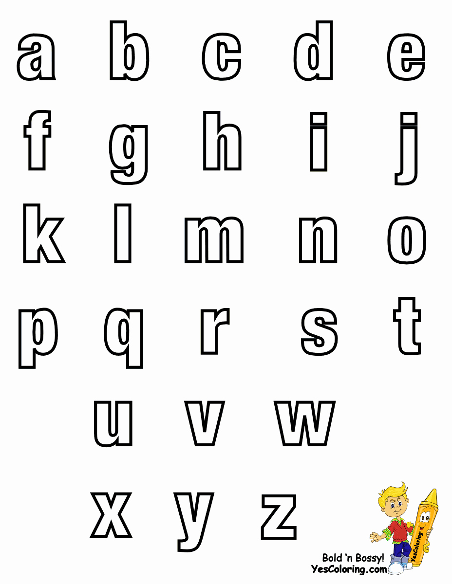 alphabet letters templates lower case