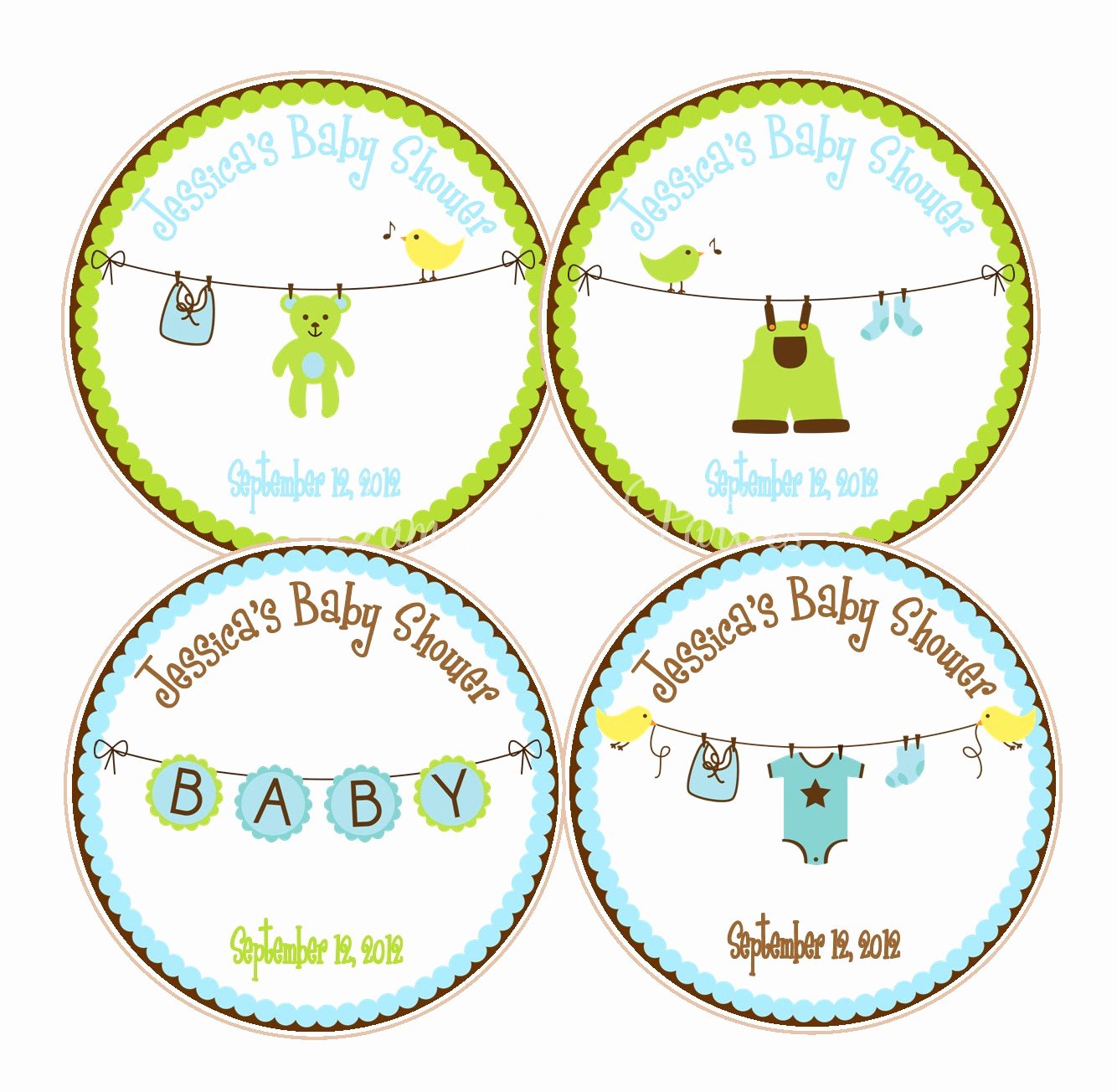 Printable Baby Shower Favor Tags Best Of Cute Boy Baby Shower Favor Tags Baby Showers or 1st Birthday