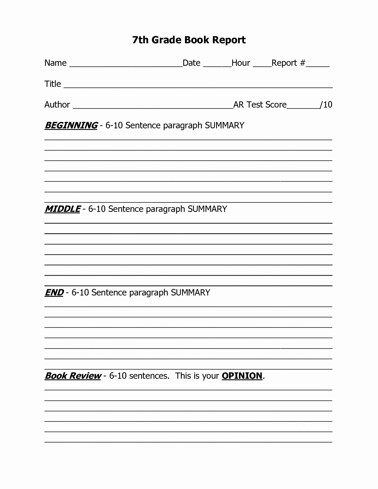 Printable Book Report forms Best Of Best S Of Book Report format Printable Book Report