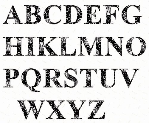 Printable Bubble Letter Stencils Inspirational Alphabet Times Roman 2 Inch Stencil by Linleys Designs