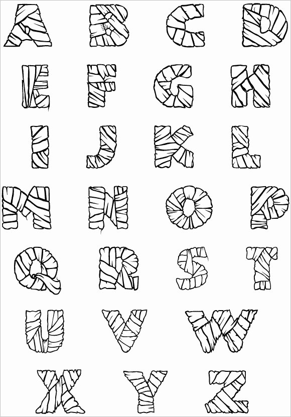 Printable Bubble Letters Font Inspirational 30 Alphabet Bubble Letters Free Alphabet Templates