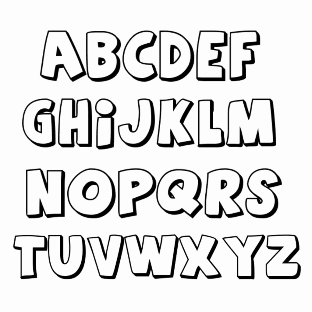 Printable Bubble Letters Font Luxury Different Styles Bubble Letters Free Printable Alphabet