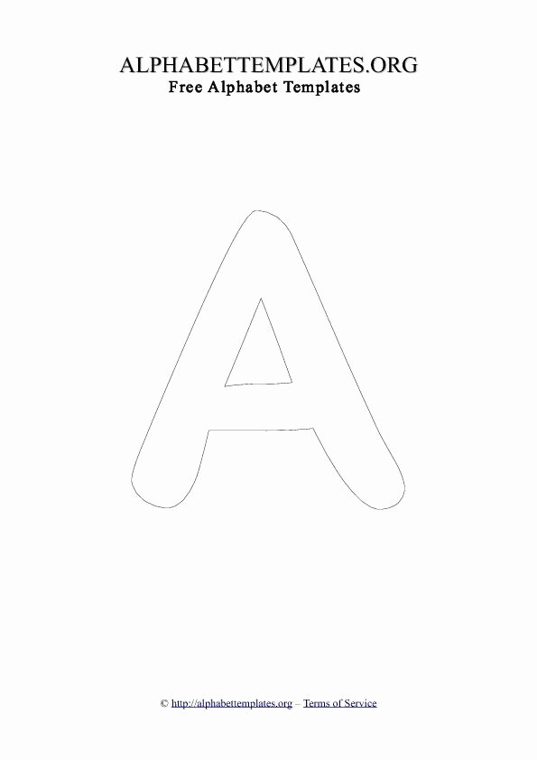 Printable Cut Out Letters Alphabet Elegant Best 25 Free Printable Letter Stencils Ideas On Pinterest