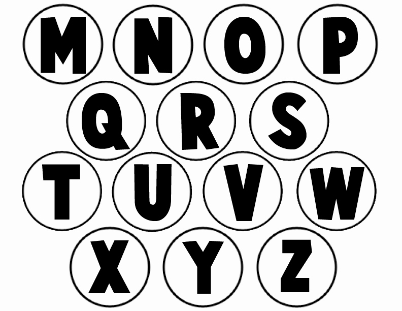 Printable Cut Out Letters Alphabet Unique Patent Pending Projects Plastic Cap Abc Magnets Project