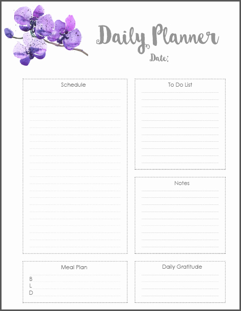 Printable Daily Calendar Pages Inspirational top 5 Favorite Daily Planner Pages &amp; A Free Printable