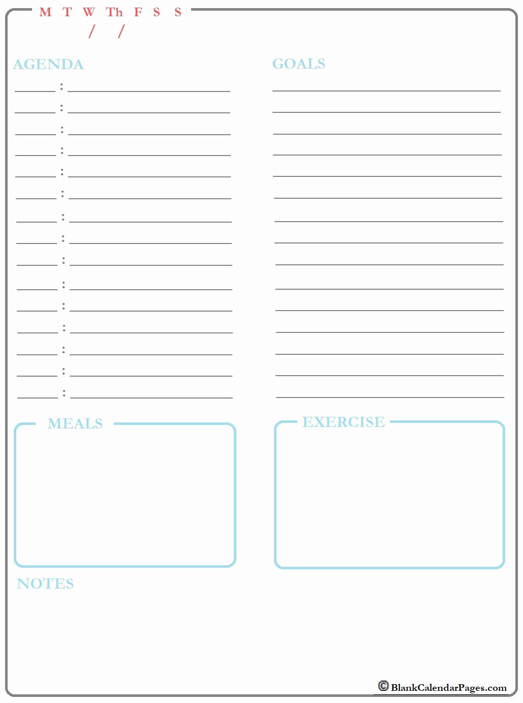 Printable Daily Calendar Pages New October 2019 Daily Calendar Template October 2019 Daily
