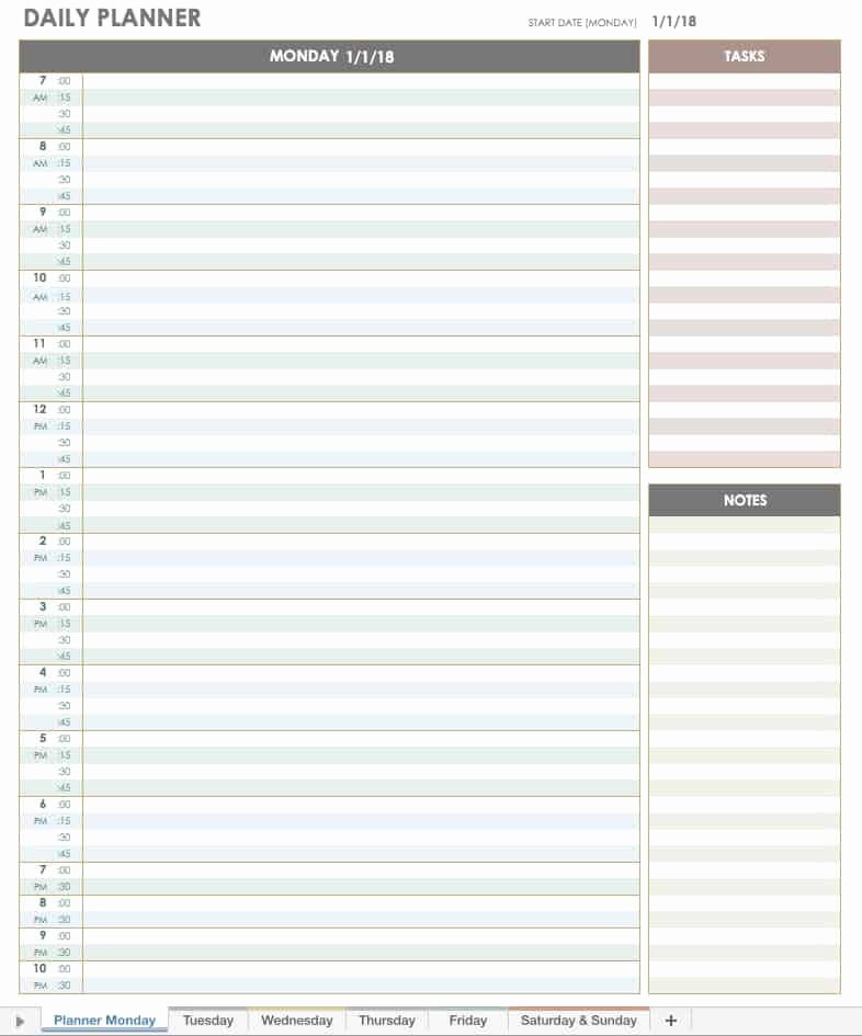 Printable Daily Calendar Template Luxury Free Printable Daily Calendar Templates