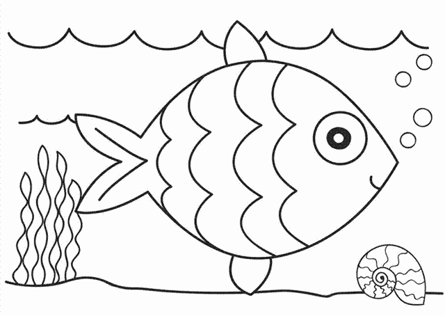 Printable Fish Colouring Pages Awesome Fish Coloring Pages