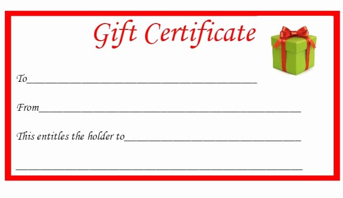 Printable Gift Certificates Templates Free New Free Christmas Printable Gift Certificates the Diary