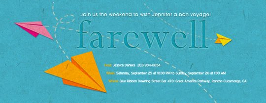 Printable Going Away Cards Best Of Free Retirement and Farewell Party Invitations
