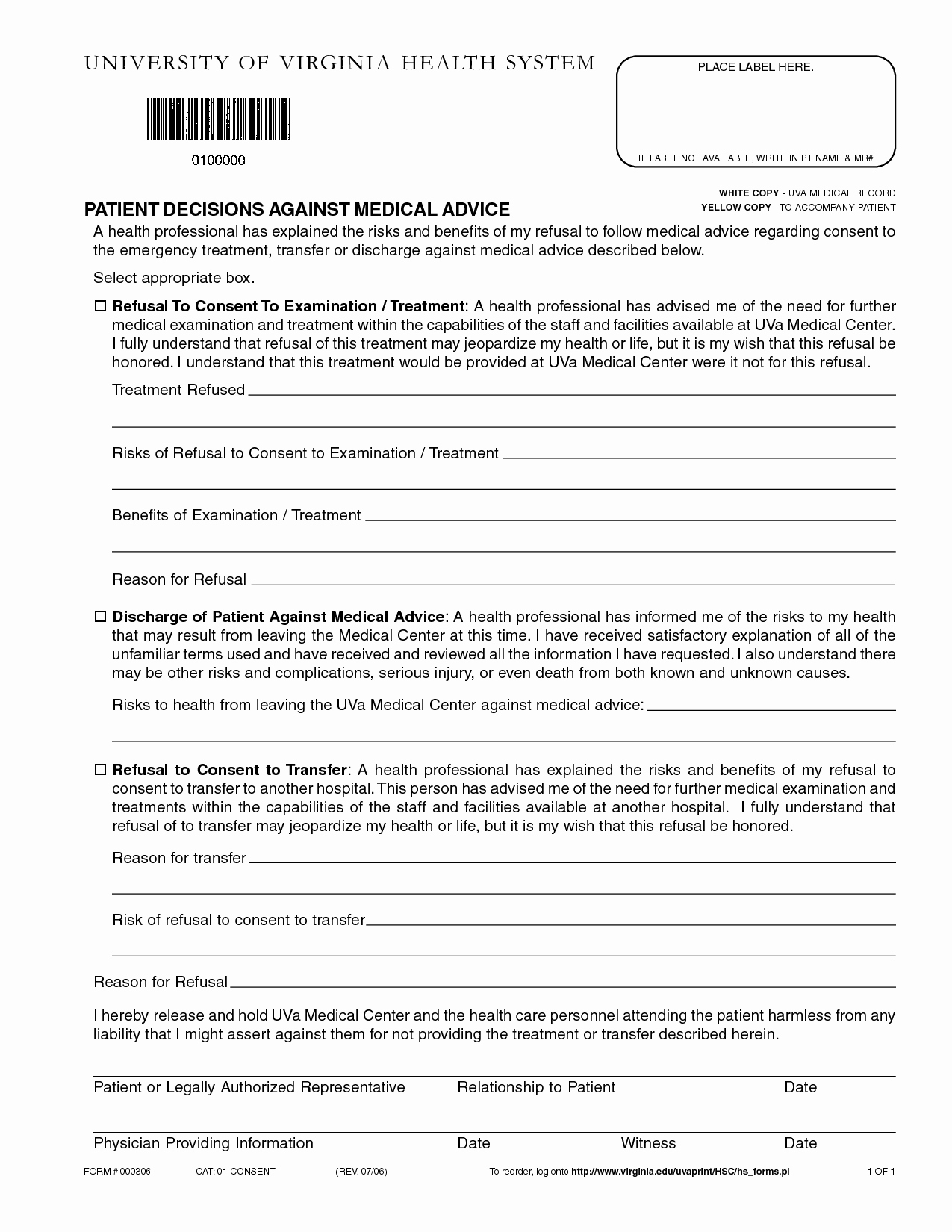 30 Printable Hospital Discharge Papers Example Document Template