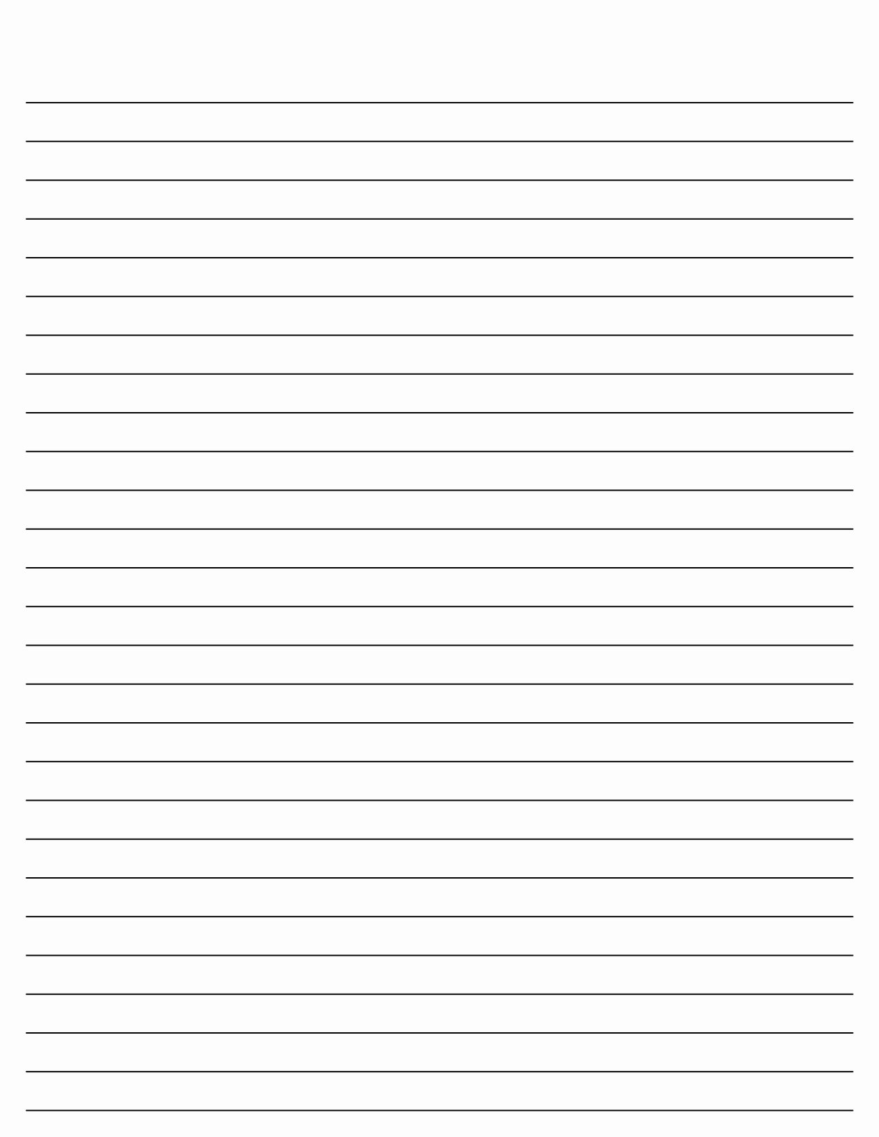 Printable Lined Paper for Kids Awesome Best S Of Lined Writing Papers Free Print Free