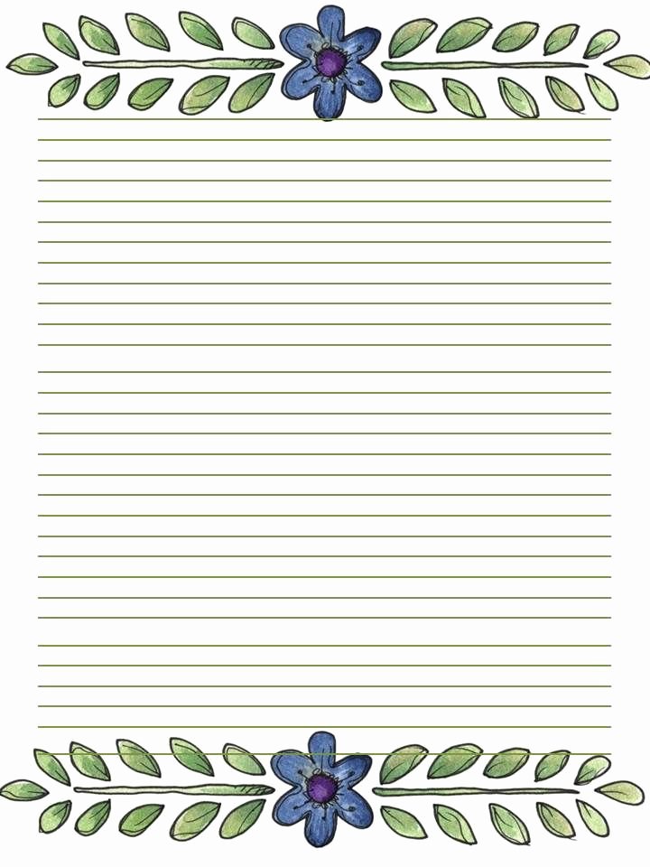 Printable Lined Stationery Paper New 59 Best Stationery Printable Images On Pinterest