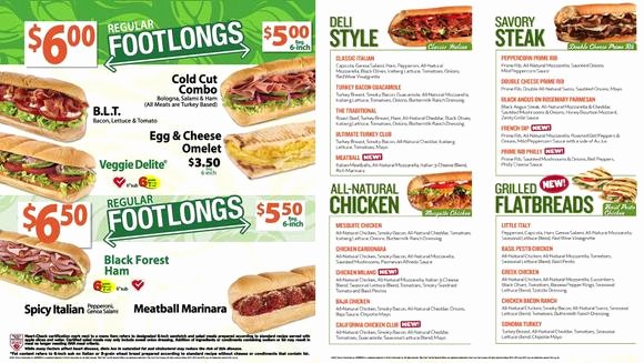 Printable Menu with Prices New 3 Ways Quiznos Can Fix Its Biggest Problem the Motley Fool