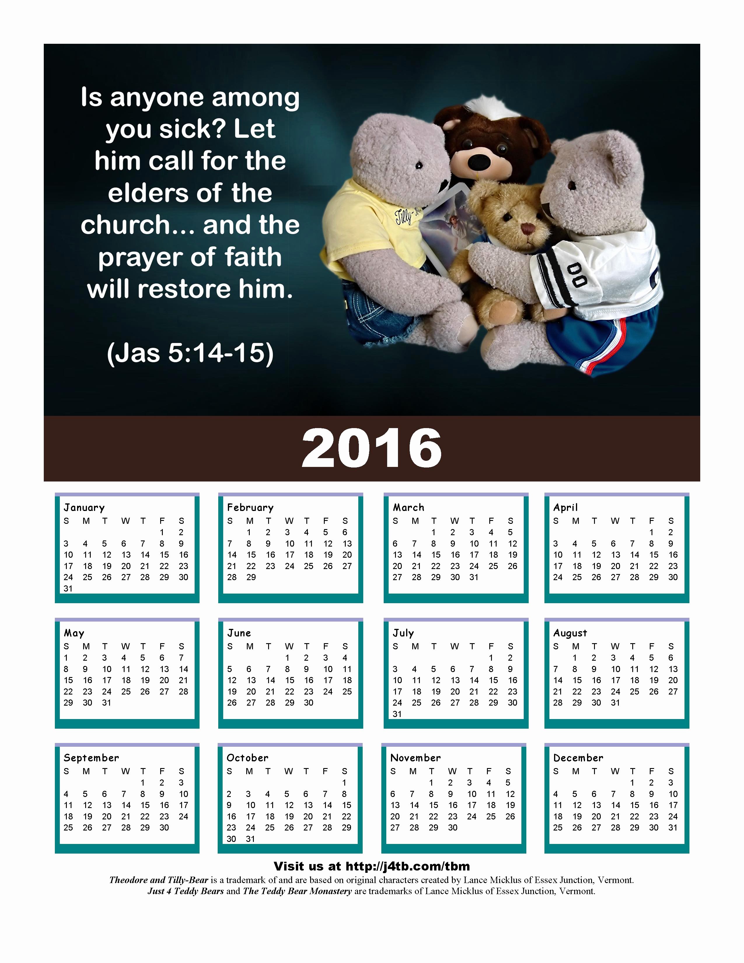 Printable Pocket Monthly Calendar New 2016 Free Printable and Pocket Calendars