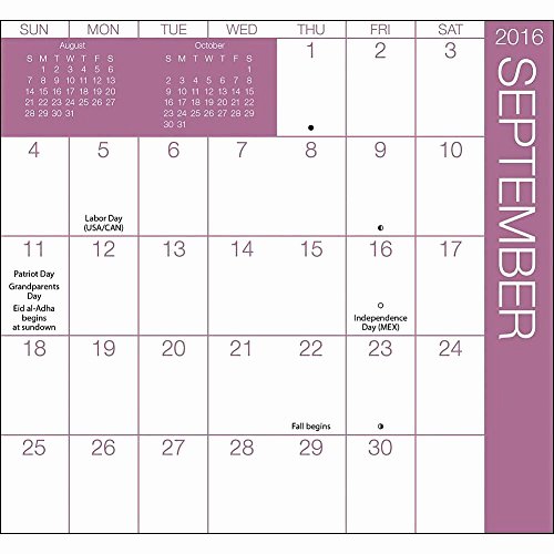 Printable Pocket Monthly Calendar Unique 2016 2017 Monthly Pocket Planner Print Fice