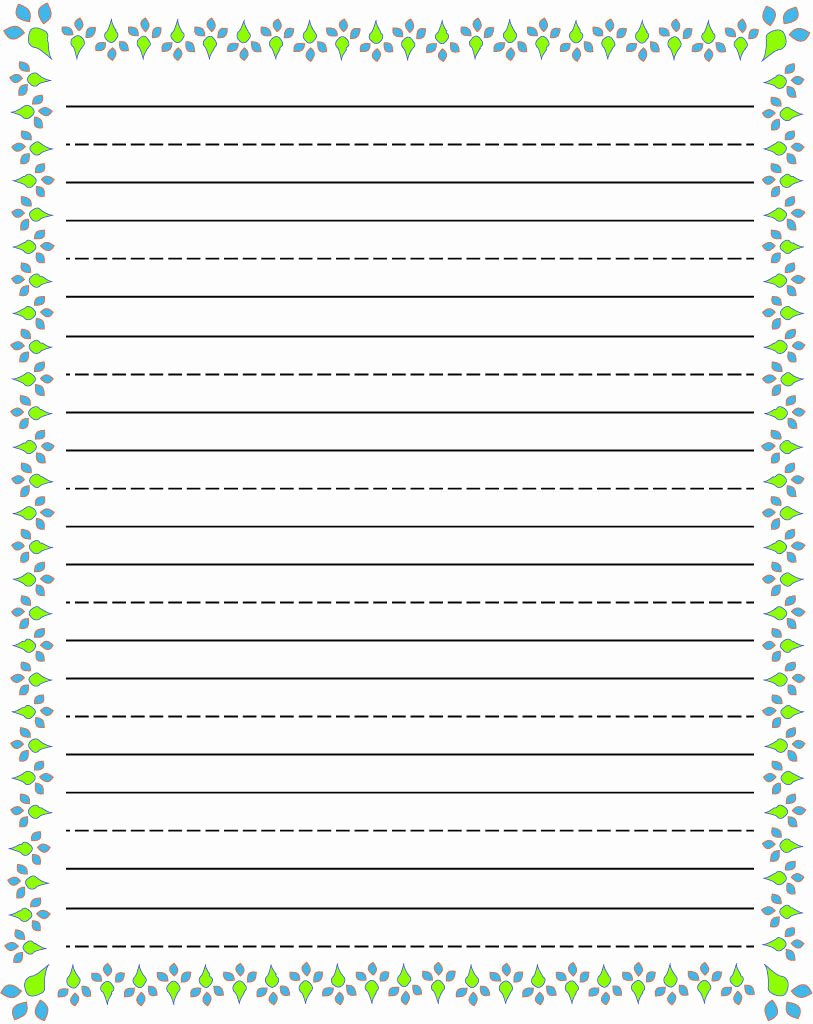 Printable Preschool Writing Paper Best Of Mrs Jones Free Worksheets and Printables Line