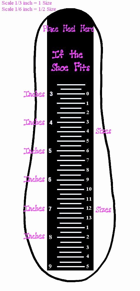 30 Printable Shoe Size Chart Width Example Document Template