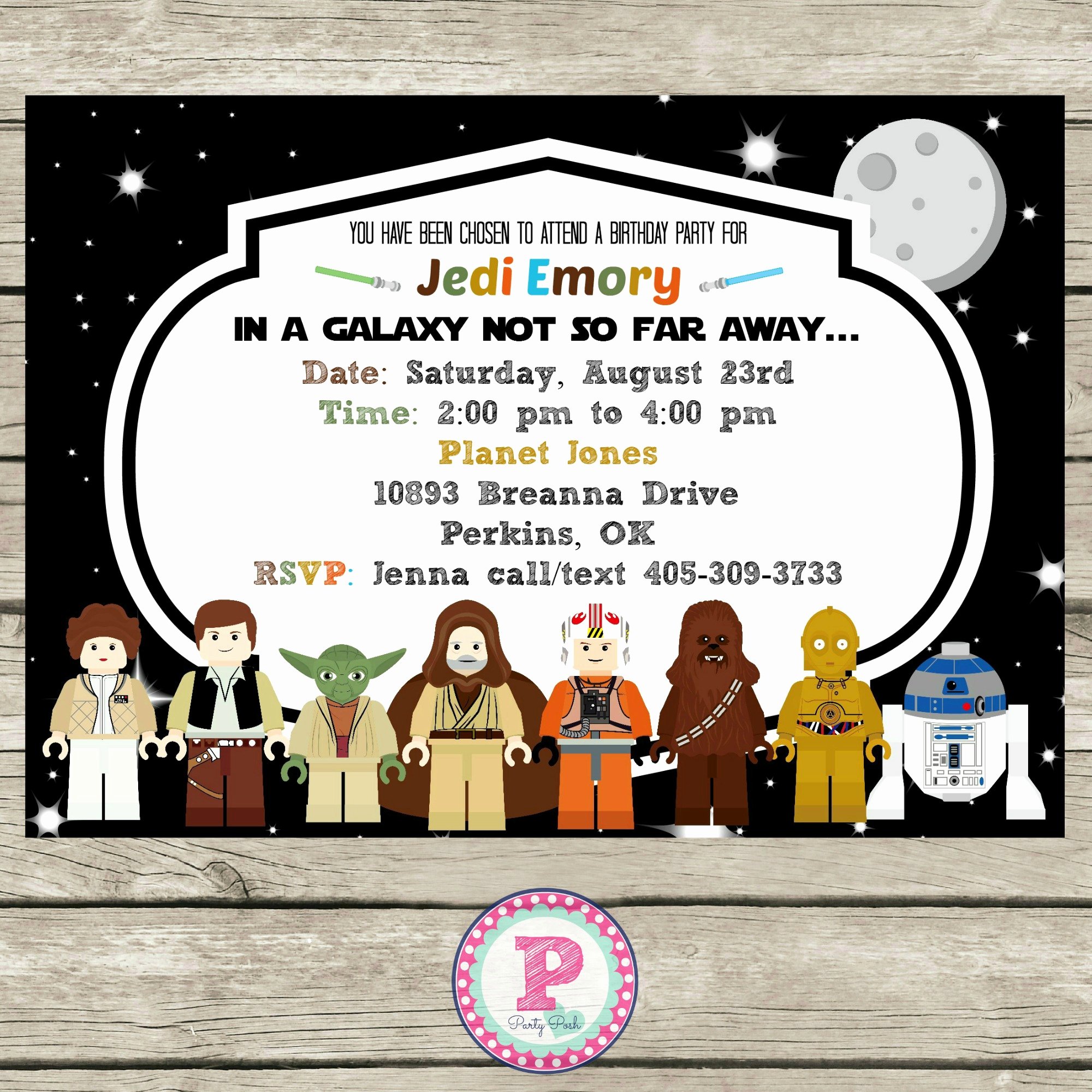 Printable Star Wars Invitation Lovely Star Wars Lego Birthday Party Ideas Invitations