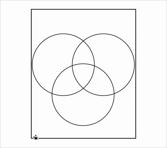 Printable Venn Diagram with Lines Beautiful 7 Blank Venn Diagram Templates Free Sample Example