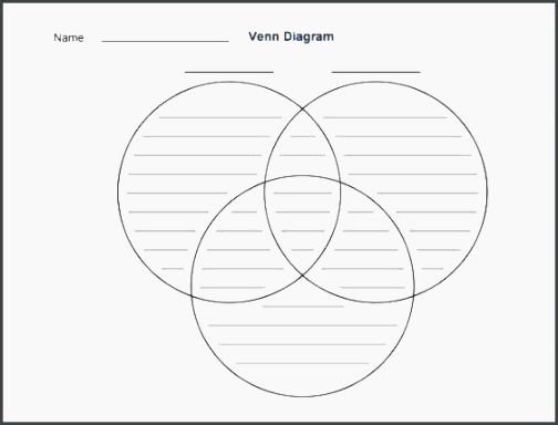 Printable Venn Diagram with Lines Beautiful top Canny Venn Diagram Printable