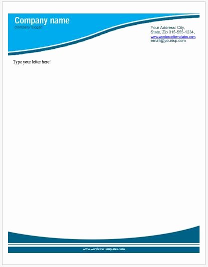 Professional Letterhead Template Free Beautiful Business Letterhead Templates for Ms Word