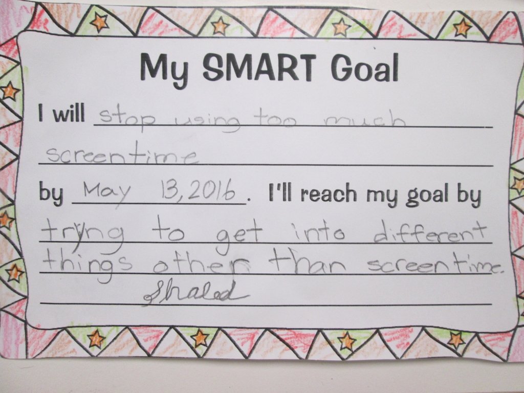 Professional Smart Goal Examples Lovely Setting Almost Smart Goals with My Students