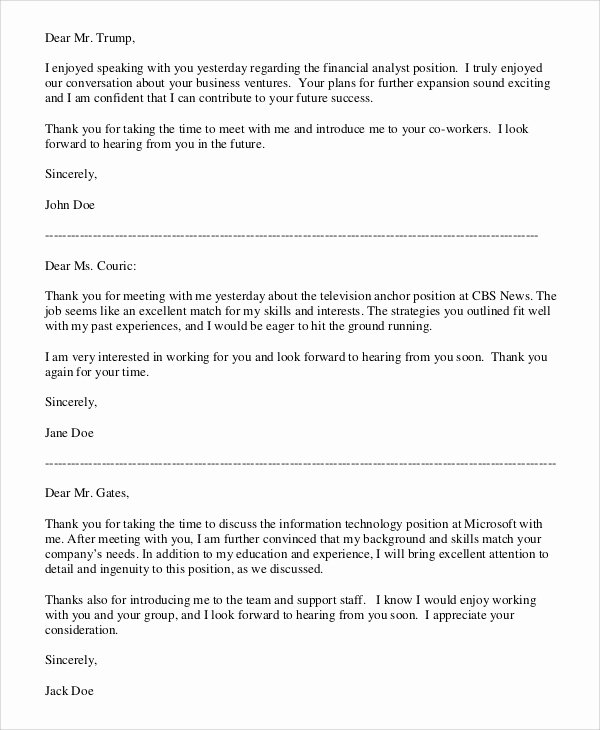 Professional Thank You Letters Lovely Sample Professional Thank You Letter 7 Examples In Word