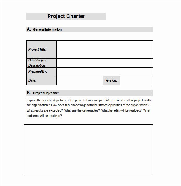 Project Charter Template Word Beautiful 15 Word Project Templates Free Download