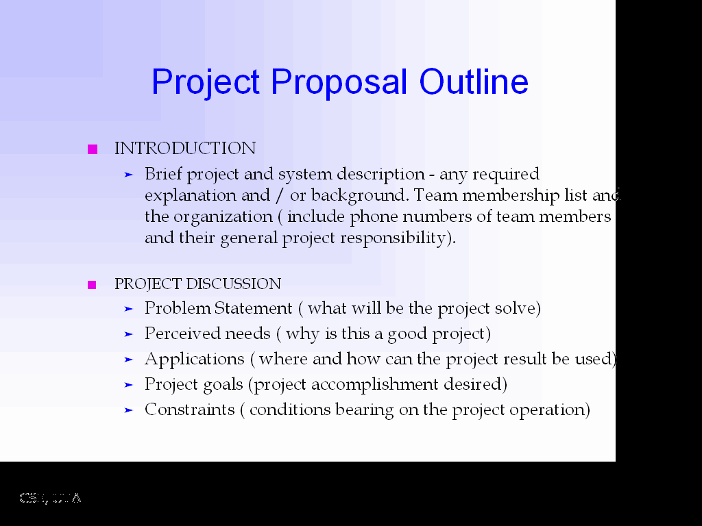 Project Proposal Outline Template Fresh Writing A Grant Proposal Template