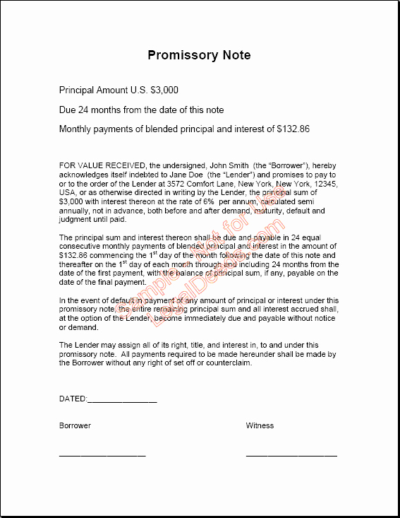 Promissory Note Payoff Letter Awesome Promissory Note Sample