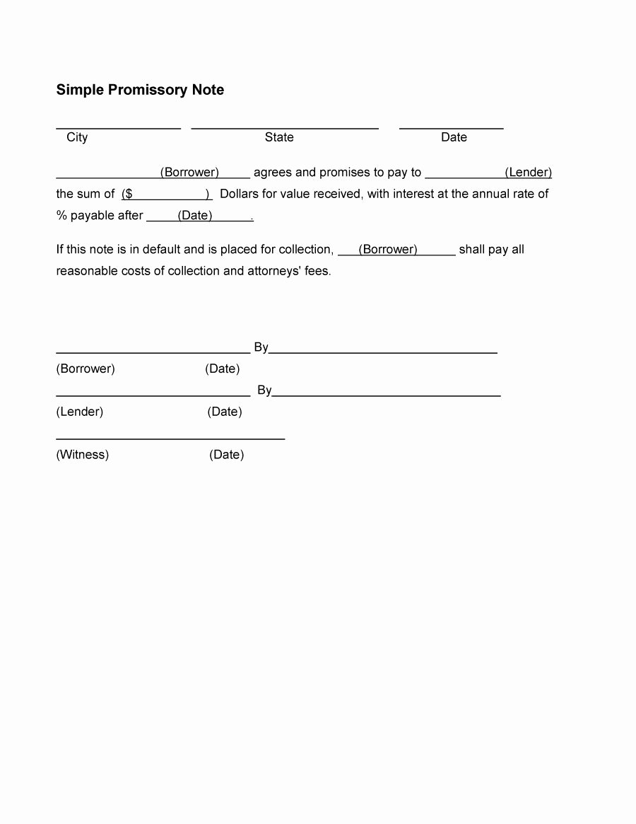Promissory Note Payoff Letter Best Of 45 Free Promissory Note Templates &amp; forms [word &amp; Pdf]