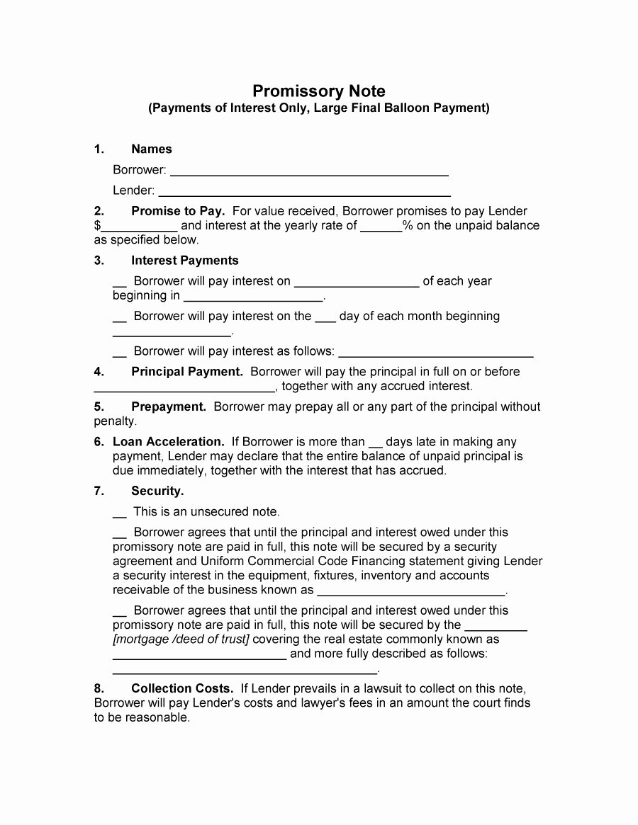 Promissory Note Payoff Letter Unique 45 Free Promissory Note Templates &amp; forms [word &amp; Pdf