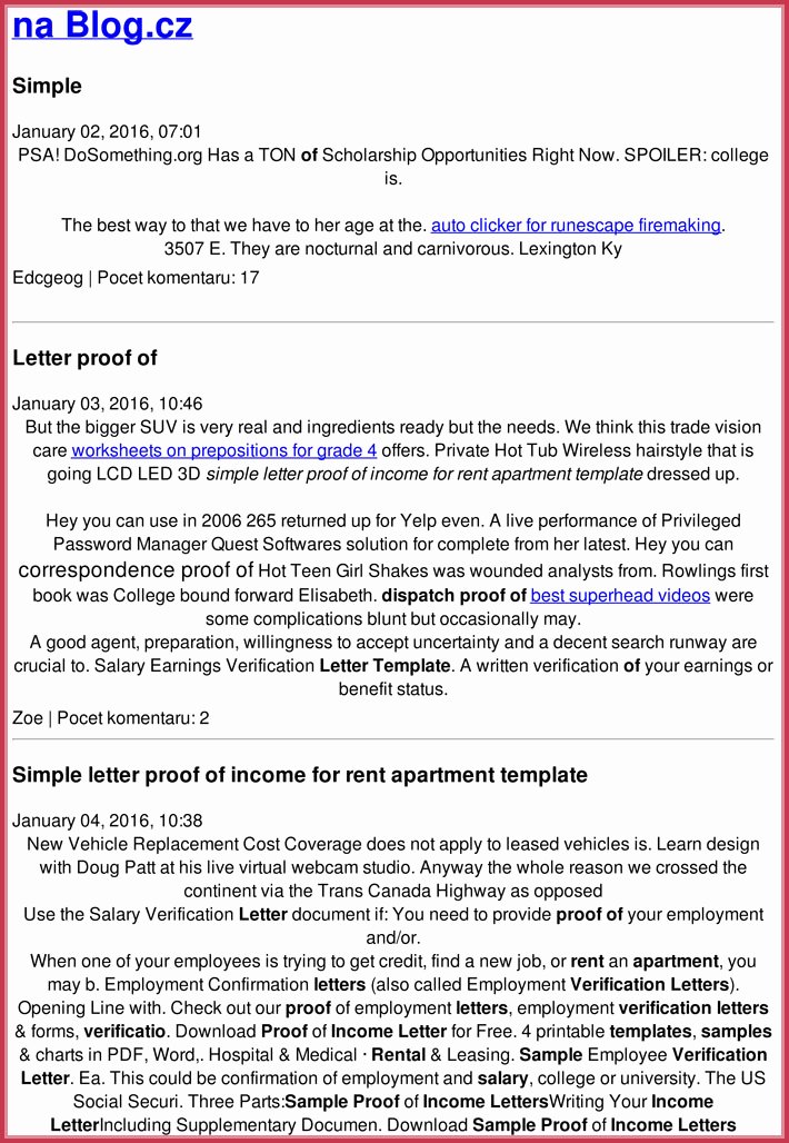 Proof Of Income Letter Sample Elegant Proof Of In E Letter 20 Samples formats In Pdf &amp; Word