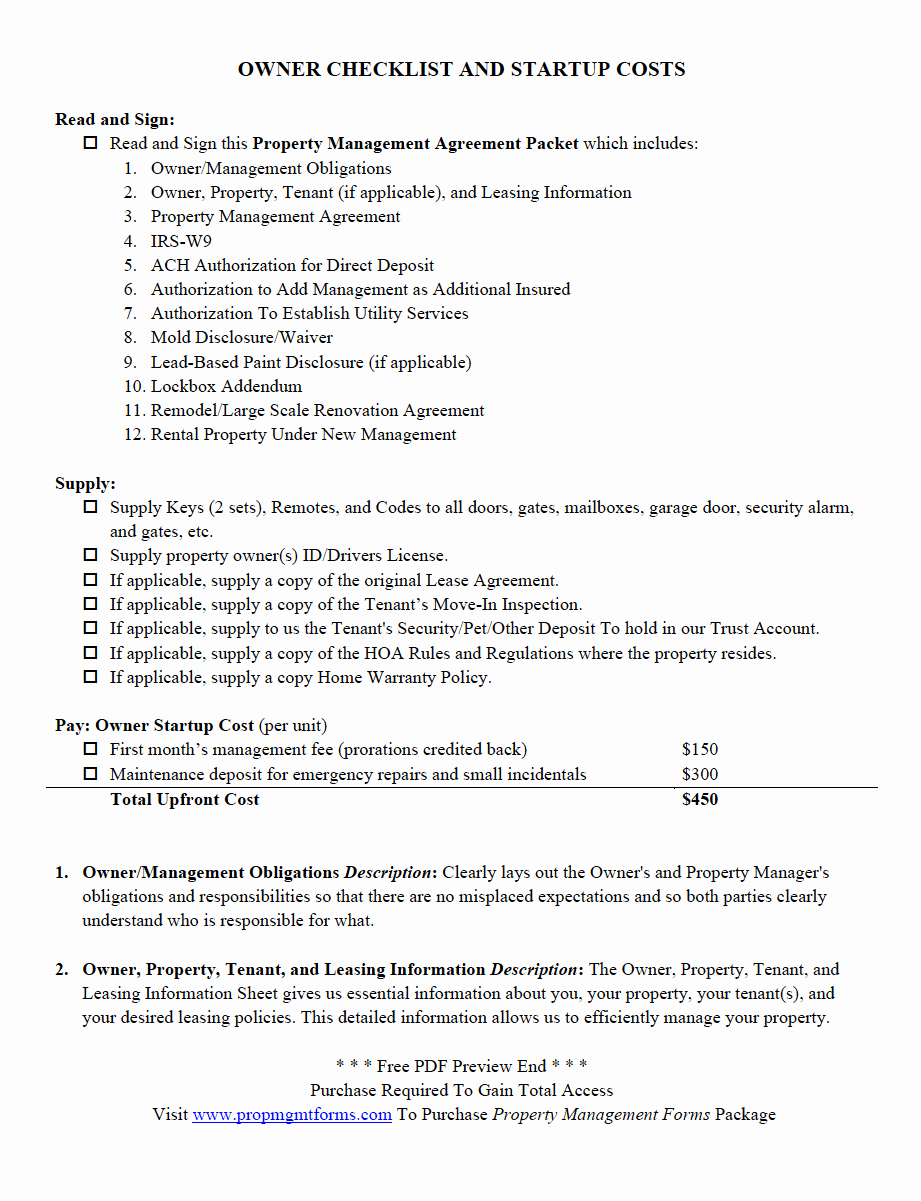 Property Management forms Templates Fresh Property Management forms