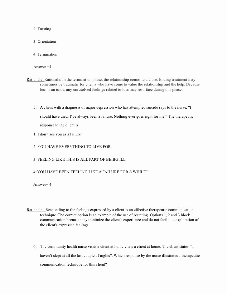 Psychotherapy Termination Letter Sample Awesome R2 B Mental Health Saunders Questions Book
