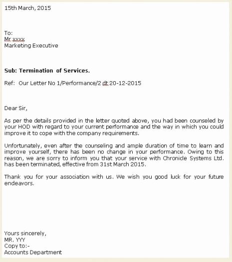 Psychotherapy Termination Letter Sample Awesome Termination Employment Letter