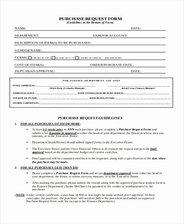 Purchase Requisition forms Template Fresh 43 Free Requisition forms