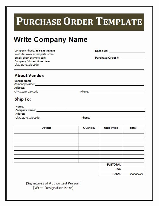 Purchasing Requisition form Templates Beautiful 39 Free Purchase order Templates In Word &amp; Excel Free