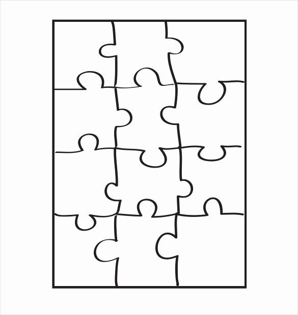 Puzzle Pieces Template for Word Elegant Pin by Vicki Rusch On Bohemia